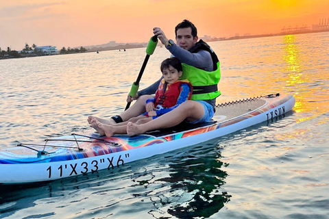 Cartagena: Sunrise Paddleboarding Tour with Photos & Videos