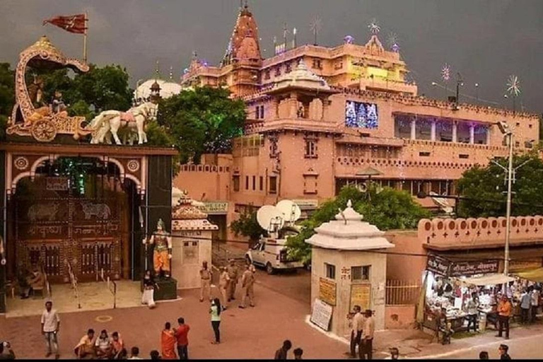 From Mathura: Mathura and Vrindavan Day Trip with Guide From Delhi/Agra/Mathura: Mathura and Vrindavan Day Tripguide