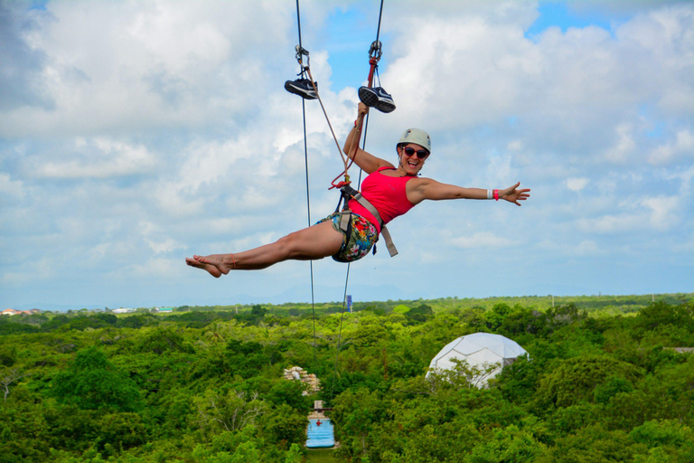 Punta Cana Adrenaline Half Day Tour Zip Line