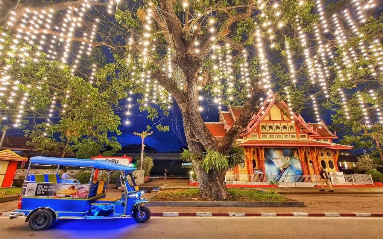 Hua Hin: nächtliche Tour mit Tuk-Tuk-Fahrt und Abendessen
