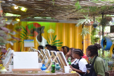 Mombasa: Pottery and Painting Activity at Studio Belabela