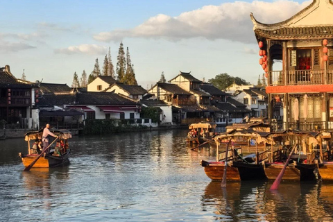 Shanghai: ZhuJiaJiao Water Town Private Tour with Shopping Shanghai: ZhuJiaJiao Water Town Private Tour with Pickup