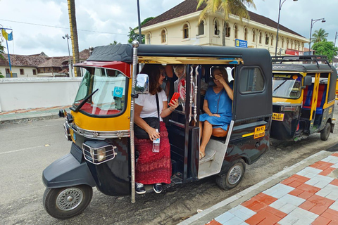 Kochi : Visite touristique en tuk-tuk avec prise en charge depuis le bateau de croisière