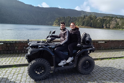 Ribeira Grande: Sete Cidades ATV-tur med fyrhjulingDUBBEL QUAD