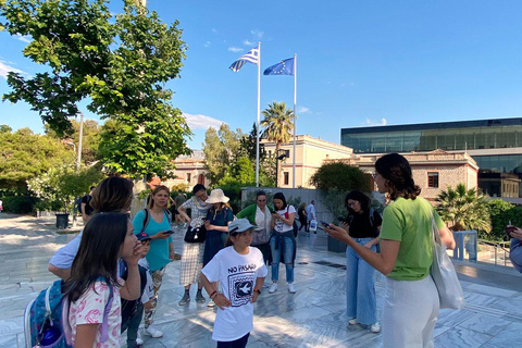 Athen: Aussichtspunkte Schatzsuche "Theseus vermisst"Nicht-private Tour