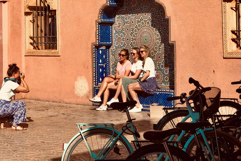 Marrakech Best Guiado City Cycling Tour em inglês ou holandês
