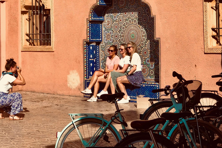 Marrakech Best Guiado City Cycling Tour em inglês ou holandês