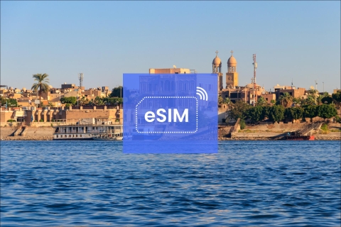 Luxor: Egypte eSIM Roaming mobiel data-abonnement50 GB/30 dagen: alleen Egypte