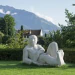 Tscherms: ingresso al giardino delle sculture d'arte del Kränzelhof