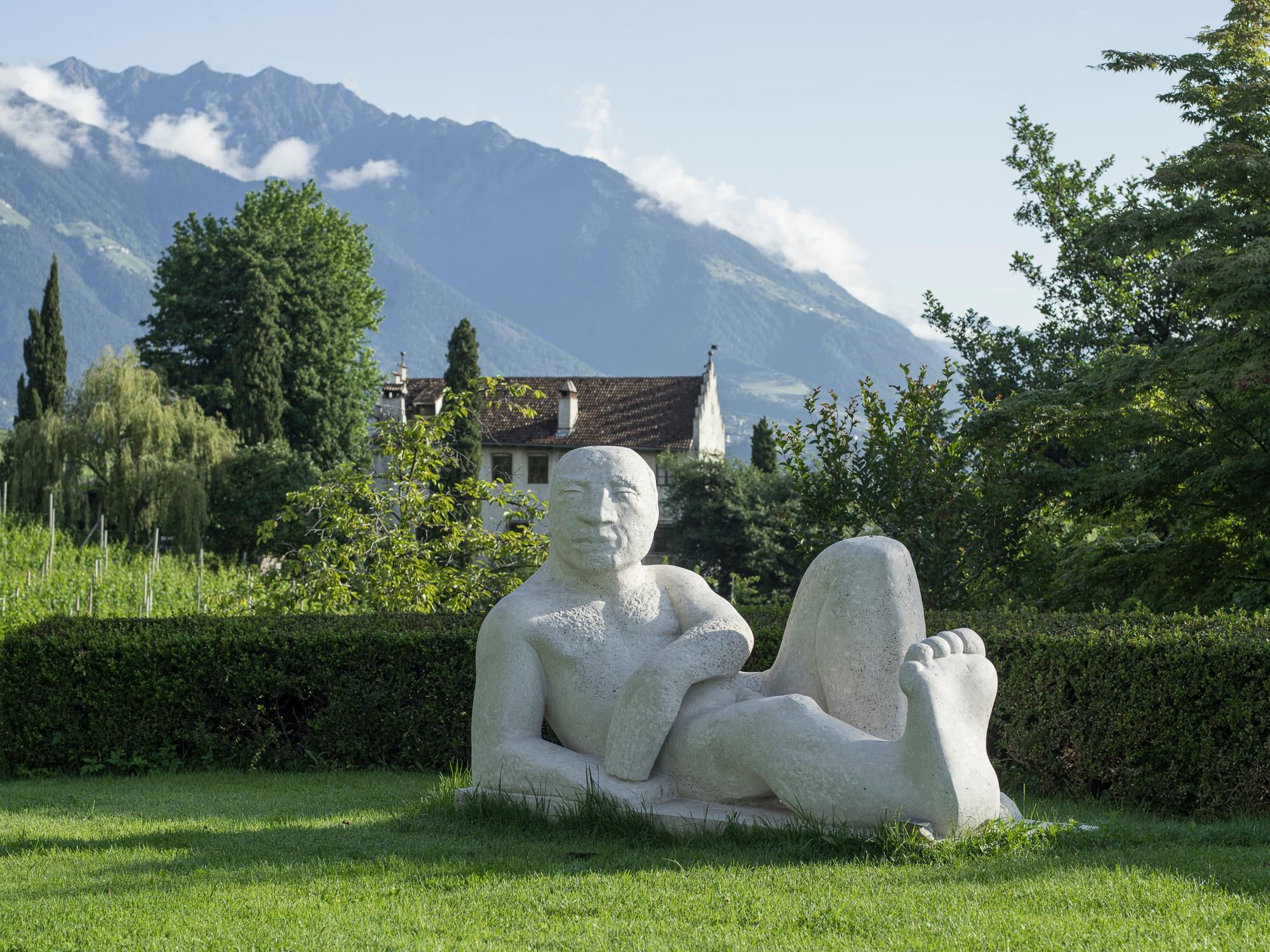 Tscherms: Kränzelhof Kunst-Skulpturen Garteneintritt