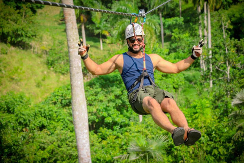 Aventures Combo : Zipline, Jungle Buggy et équitation