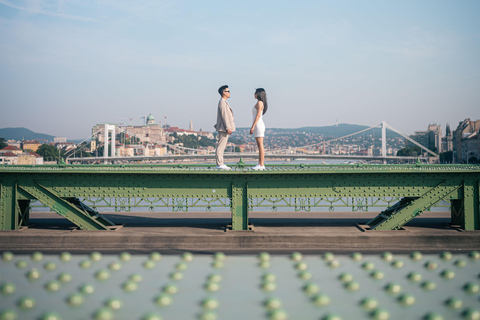 Foto di strada nelle vie più belle di Budapest