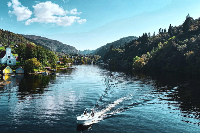 Bergen: Osterøy E-Bike Tour, Fjord Safari & Lunch