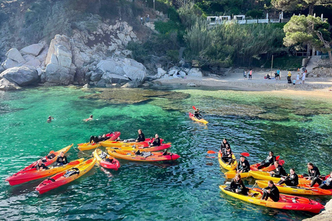 From Barcelona: Costa Brava Kayak & Snorkel Tour with Picnic From Barcelona: Costa Brava Kayaking and Snorkeling Day Trip