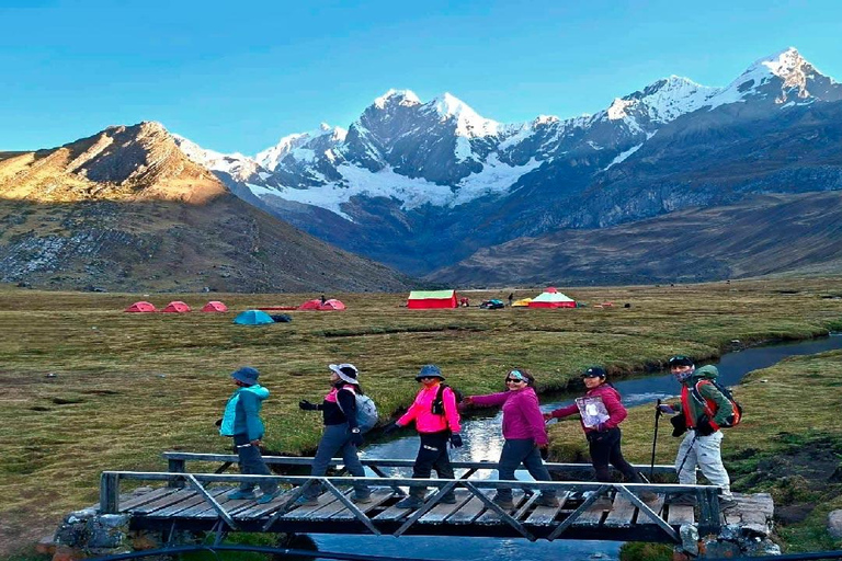 Huaraz: 8-Day Trek through the Huayhuash Mountain Range Huaraz: 8-Day Trek in the Huayhuash Mountain Range