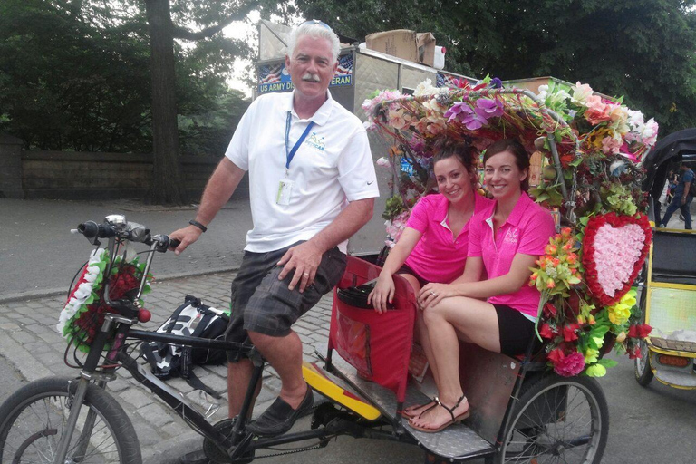 Passeios de Pedicab no Central Park com a New York Pedicab ServicesPasseio de 90 minutos de Pedicab pelo Central Park