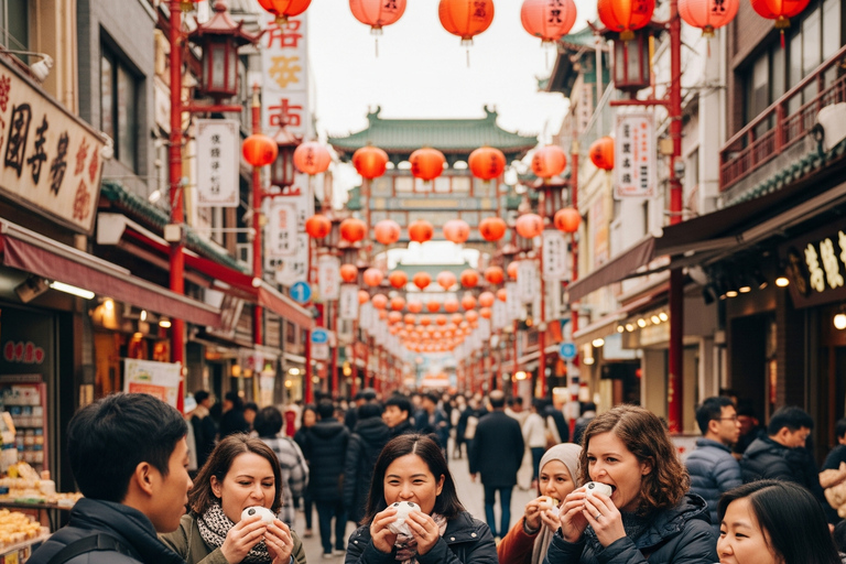 横滨探险：地标、街头美食、文化之旅横滨探险之旅：地标建筑、街头小吃、文化巡礼