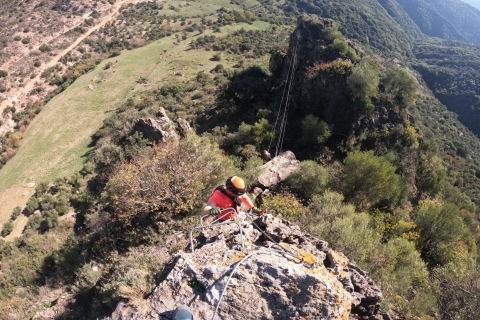 In de buurt van Ronda: Vía ferrata Atajate Klimavontuur met gidsAtajate: Vía Ferrata klimmen met gids