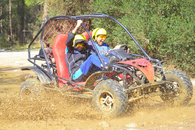 Antalya: Jeep Safari, Buggy Ride, Rafting & Zipline Tour