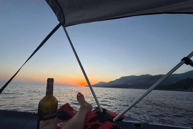 Himara: Self-Drive Boat Rental with Snorkeling Gear