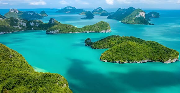 Ang Thong Day Trip with Breakfast, Lunch, Kayak & Snorkeling