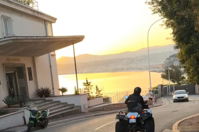 NICE BY ELECTRIC QUAD:panoramic tour from Nice with snack