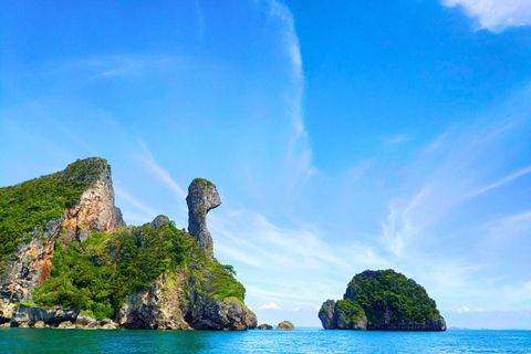 Krabi: Iconic 4 Islands Day Tour by Longtail Boat with Lunch