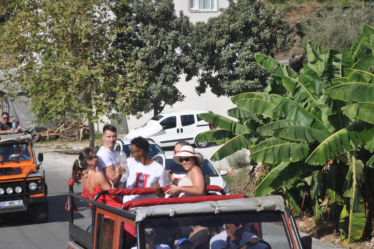 Marmaris: Jeep Safari Adventure with Waterfall & BBQ Lunch Marmaris: Jeep Safari and Village Tour with Lunch