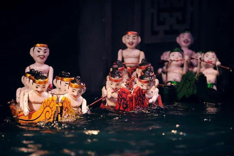 Hanoi: Thang Long Water Puppet Show Tickets VIP 2nd Class Rows 7-11 Express Pass