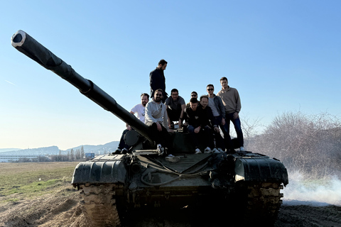 Budapest: T-72 Tank Driving & BTR Military Off-Road Ride