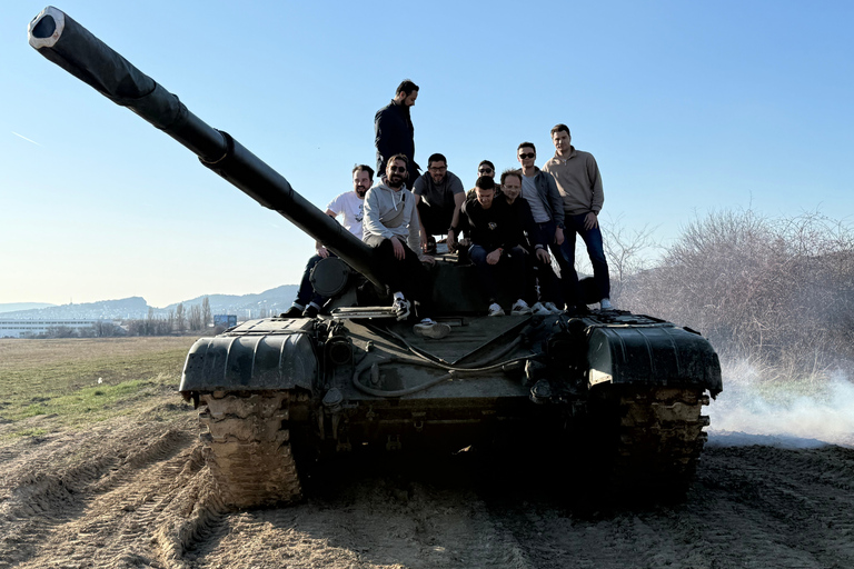 Budapest: T-72 Tank Driving & BTR Military Off-Road Ride