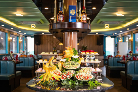 Hanói: Viagem de 1 dia à Baía de Ha Long - Cruzeiro de luxo AmethystCruzeiro de dia inteiro na Baía de Halong com Ametista (todos os destinos)