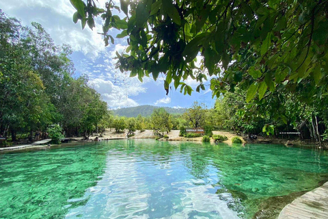 Krabi: Esplora la grotta di Tham Khlang e l&#039;avventura della Laguna Blu