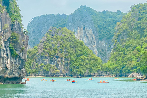 Hanoi: Crociera nella baia di Halong e Lan Ha con trasferimento in limousine