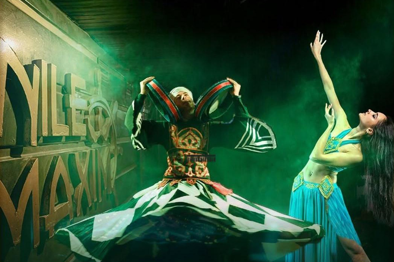 Cairo: Nile Maxim Luxury VIP Dinner Cruise & ٍBelly Dance Option - 2 Nile Maxim Premium Window Table