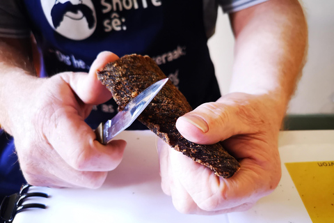 Leer meer over het maken van traditionele Biltong en de Afrikaanse cultuur