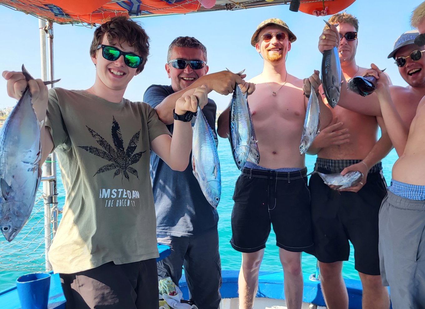 Rhodos: Fisketur, snorkling, grill og professionel guide