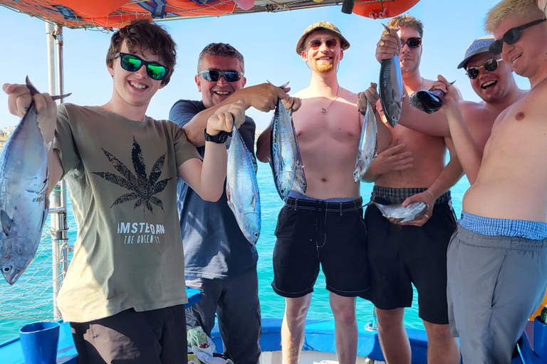 Rhodos: Fisketur, snorkling, BBQ och professionell guide