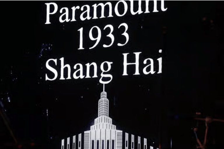 Shanghai: Paramount Ballroom 1930s Dinner & Show Tour
