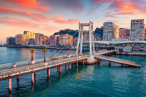 From Tirana: Bovilla Lake and Durres Ancient City Day Tour