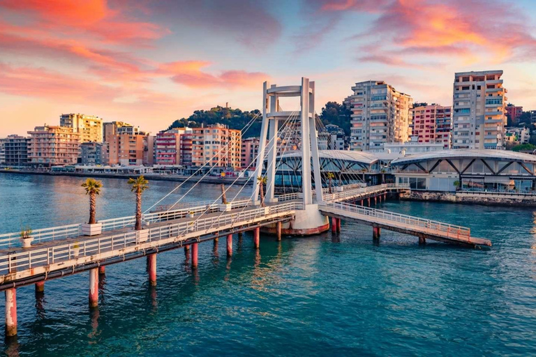 From Tirana: Bovilla Lake and Durres Ancient City Day Tour