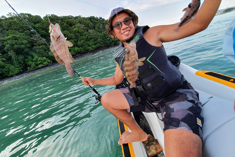 Langkawi: Excursión de pesca en moto acuática con guía