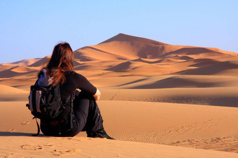 3 jours d'excursion dans le désert depuis Marrakech jusqu'aux dunes de Merzouga et aux chameaux