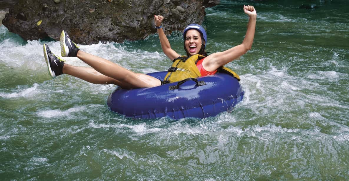 La Fortuna: Arenal River White Water Tubing Adventure logo