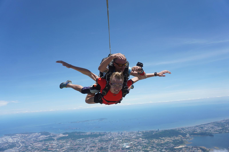 Thailand: Tandem Skydive Over the Eastern Seaboard Free Pattaya Hotel Pick Up