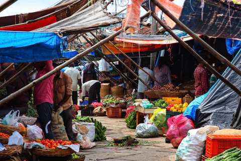 De Delhi : TajMahal et Fort d&#039;Agra avec marché aux fruits d&#039;Agra