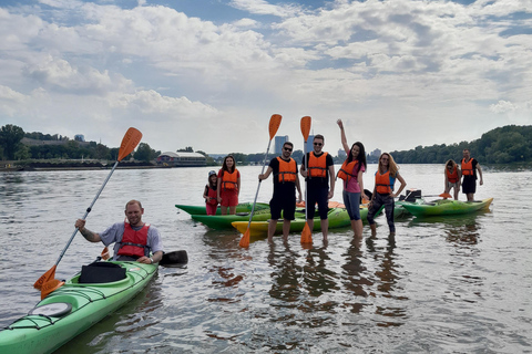 Belgrade: Great War Island Kayak Tour with Photos