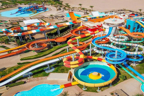 Hurghada: Makadi Water World med lunch och transfer