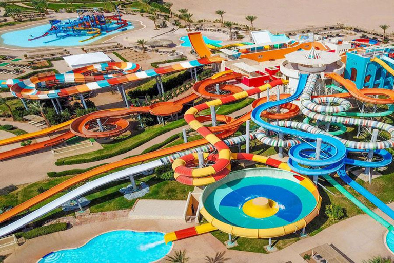 Hurghada: Makadi Water World with Lunch &amp; Transfers