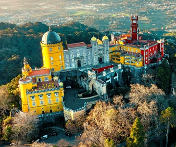 Lisbon: Sintra, Pena Palace, Cabo da Roca, & Cascais Tour